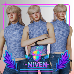 Trendy Sleeveless Turtleneck M logo