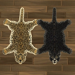 🐆 Wild Duo Leopard Rug Set – 2 Pack logo