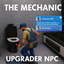 THE MECHANIC - AUTO-UPGRADER NPC TRANSLATION INTO SPANISH logo