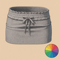 🩶 Cozy Ribbon Skirt logo