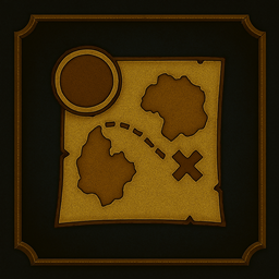 Krowi's World Map Buttons logo