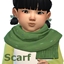 Winter scarf for toddlers logo