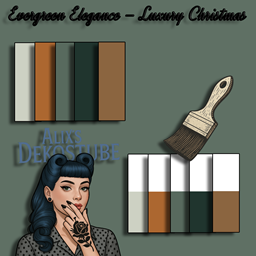 Evergreen Elegance – Luxury Christmas logo