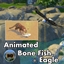 Animated - Bone Fish + Eagle ~ Bird ~ Animal ~ Pet logo