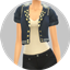 [SS] STUDDED JACKET ACCESSORY logo