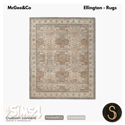 Sims4Luxury - McGee&Co - Elington - Rugs logo