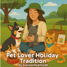 Pet Lover Tradition by kiarasims4mods - Tradução PTBR