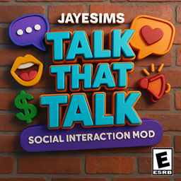 JayESims Talk That Talk — Urban Social Interaction Mod / translation spanish by Monisims