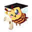Brainier Bees logo