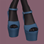July 21 Platform Ankle Sandals (strap & non strap) logo