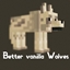 Better Vanilla Wolves - Minecraft Resource Packs - CurseForge