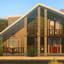 RGB Mid Century House | Base game | No CC logo