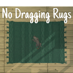 No Dragging Rugs logo