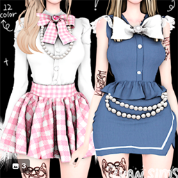 [LVAN]Improved Barbie Mini Skirt logo