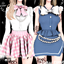 [LVAN]Improved Barbie Mini Skirt logo