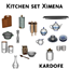 Kitchen set Ximena logo