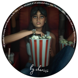 Movie Theater Pack | Animated Deco Sims & CC Items logo