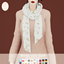 Winter cozy scarf logo