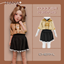 NANA7 - (Cheryl) Dress w. Hoodie logo