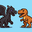 Uni Dragons & Fossils logo