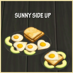 SUNNY SIDE UP Recipe By icemunmun | Chinese Translation