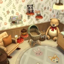 Woodland Themed Newborn Nursery