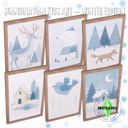 Scandinavian Kids Art - Winter Edition logo