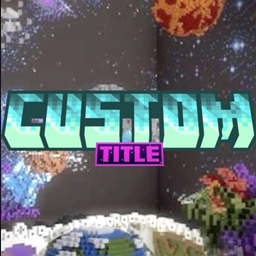 Custom title logo