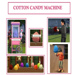 Cotton Candy Machine By icemunmun | Chinese Translation