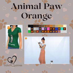 CC Wrench Override Animal Paw Orange logo