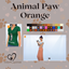 CC Wrench Override Animal Paw Orange logo