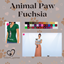 CC Wrench Override Animal Paw Fuchsia logo