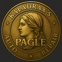 Kaladrax's Auto Repair logo