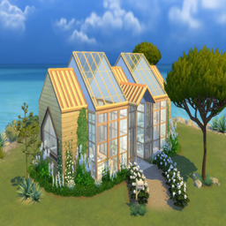 Small Modern House with Skylights logo