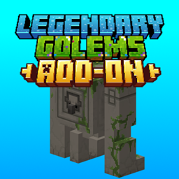 Legendary Golems: Minecraft legends golems logo