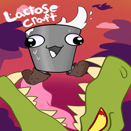 Lactosecraft Dawn of Time logo