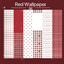 Red Wallpaper set logo