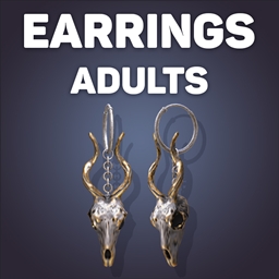 Antelope Skull Earrings logo