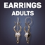 Antelope Skull Earrings logo
