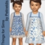 Toddler Blue Winter Dress logo