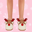 Jius Reindeer Slippers Children Conversion logo