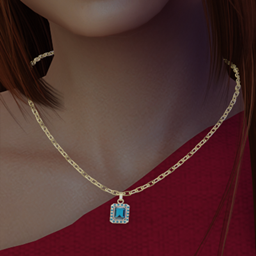 Ryo Emerald Cut Chain Necklace project image