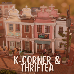 Evermore Save File Project #25 : K-CORNER & THRIFTEA (Copperdale) logo