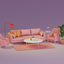 Color Pop Lounge Set logo