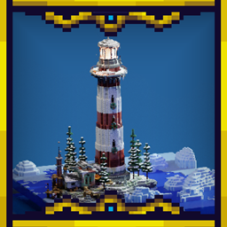 Icy Lighthouse | Simple Starters | Realistic Holiday Survival Base | logo