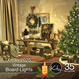 [kta] Xmas 2025 Vintage Board Lights logo