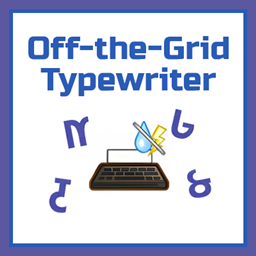 Off-the-Grid Typewriter logo