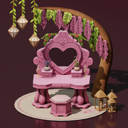 Pink Wooden Vanity logo