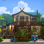 Yellow Seaside House | For Rent | No CC logo