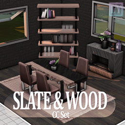 Slate & Wood🟫Set logo